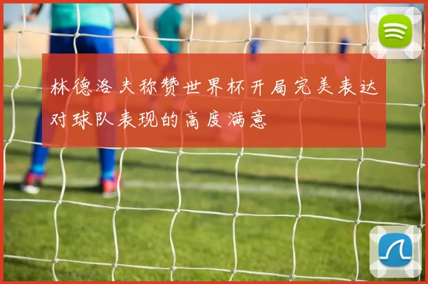 林德洛夫称赞世界杯开局完美表达对球队表现的高度满意